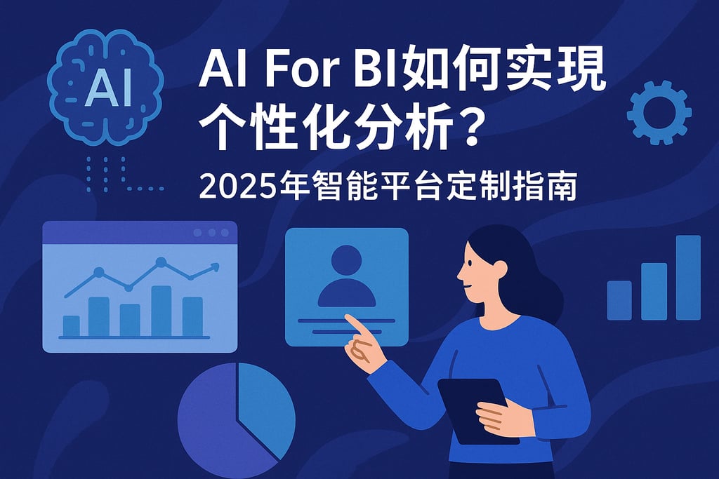 AI For BI如何实现个性化分析？2025年智能平台定制指南